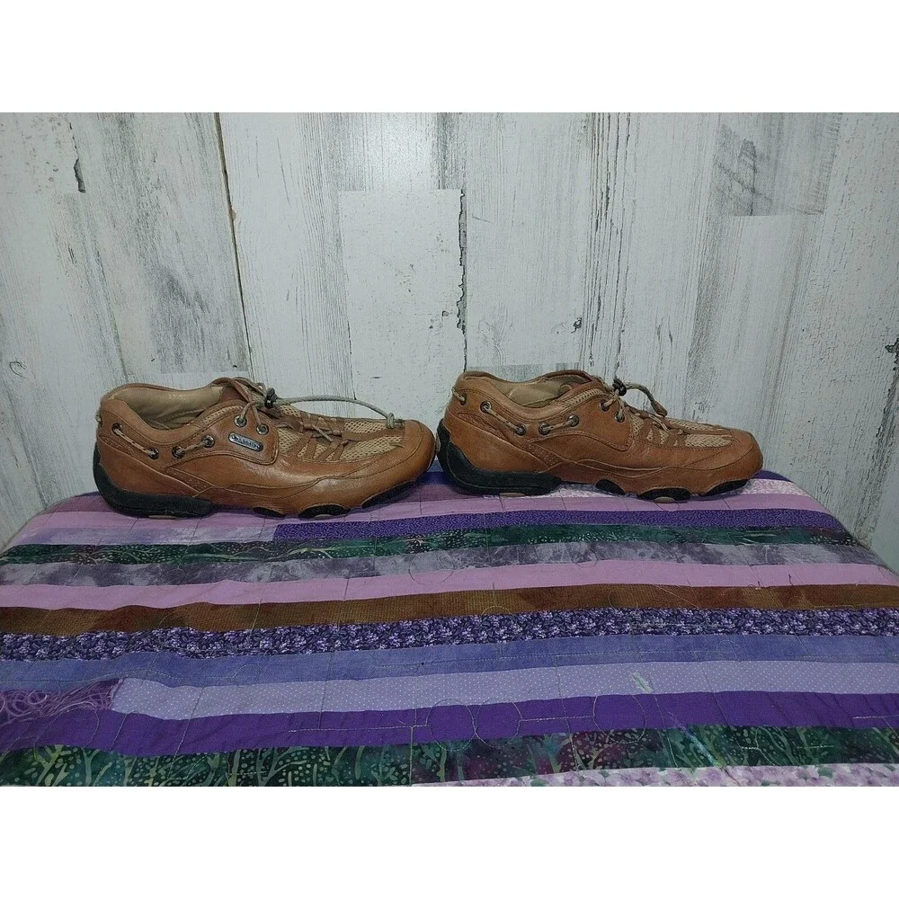 H.S. Trask Men's Size 8.5 M Brown Leather Trophy Lace Up Shoe
